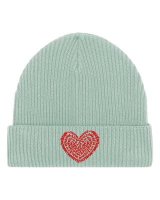 Beanie Fisherman Brodé "Corazon"