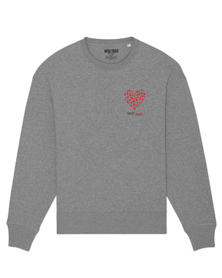 Sweatshirt Classic Brodé "Sweet Heart"