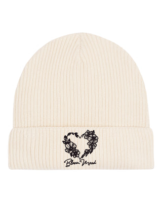 Beanie Fisherman Brodé "Bloom Mood"