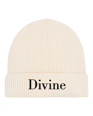 Beanie Fisherman Brodé "Divine"