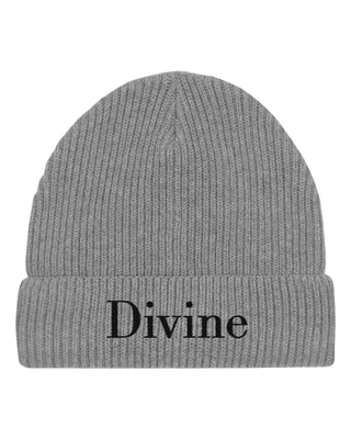 Beanie Fisherman Brodé "Divine"