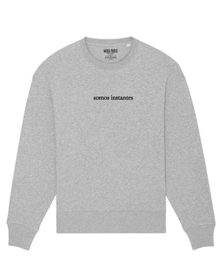 Sweatshirt Classic Brodé "Somos Instantes"