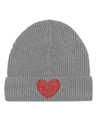 Beanie Fisherman Brodé "Corazon"