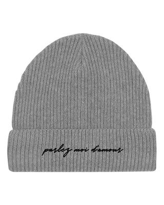 Beanie Fisherman Brodé "Parlez Moi d'Amour"