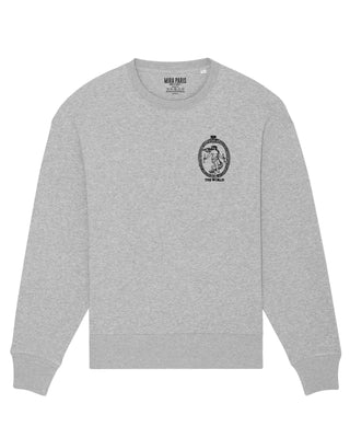 Sweatshirt Oversize Brodé "The World"