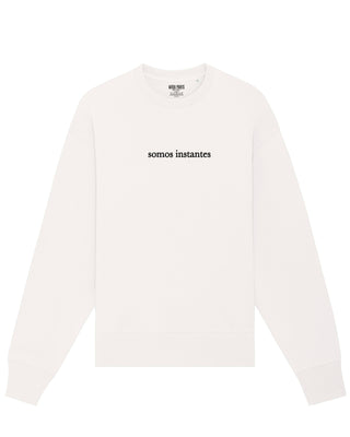 Sweatshirt Classic Brodé "Somos Instantes"