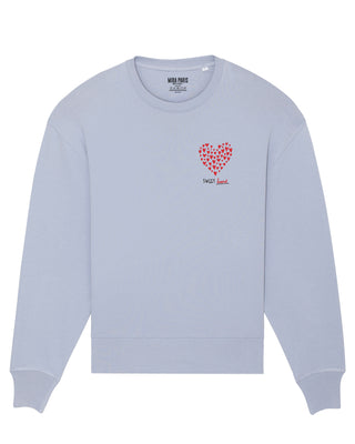 Sweatshirt Classic Brodé "Sweet Heart"