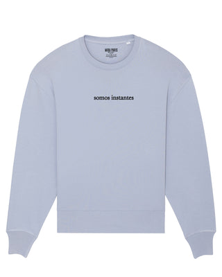 Sweatshirt Classic Brodé "Somos Instantes"