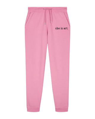 Jogging Brodé "She is Art"
