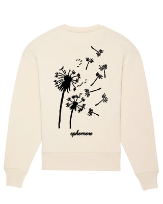 Sweatshirt Oversize Brodé "Ephemere"