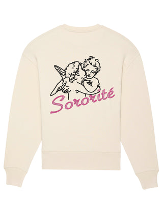 Sweatshirt Oversize Brodé "Sororité"