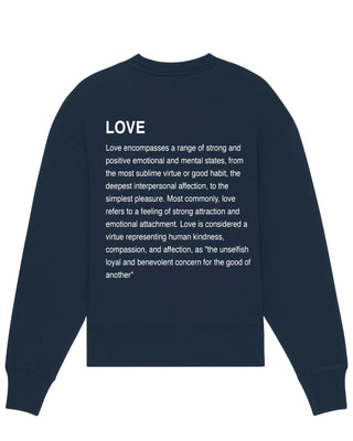 Sweatshirt Classic "Love Definition"