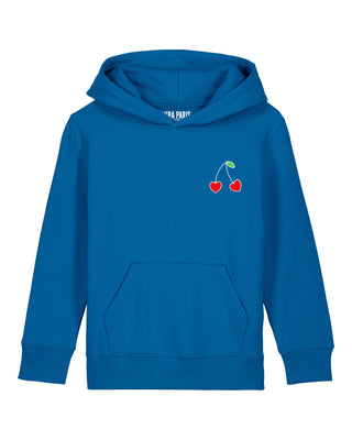 Hoodie Kids Brodé "Cerises"