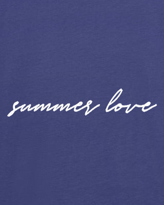 T-shirt Oversize Brodé "Summer Love"