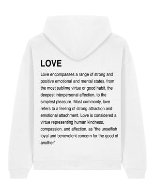 Hoodie Oversize "Love Definition"