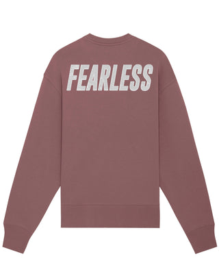 Sweatshirt Oversize Brodé "Fearless"