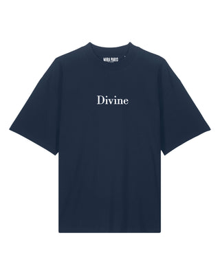 T-shirt Oversize Brodé “Divine"