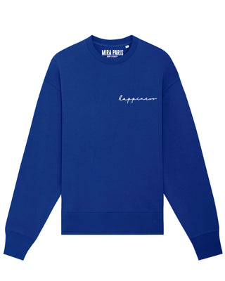 Sweatshirt Classic Brodé "Happiness"