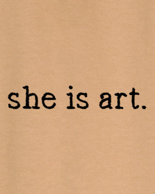 Jogging Classic Brodé "She Is Art"