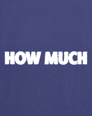 T-shirt Oversize Brodé "How Much"