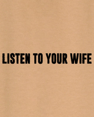 Jogging Classic Brodé "Listen To Your Wife"