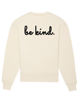 Sweatshirt Oversize Brodé "Be Kind"