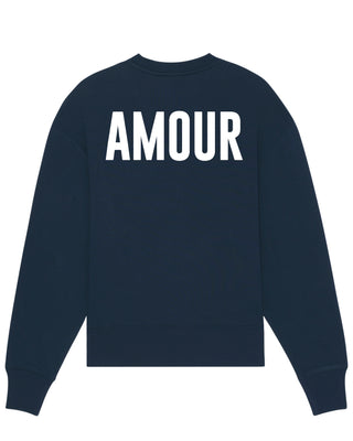 Sweatshirt Oversize Brodé "Amour"