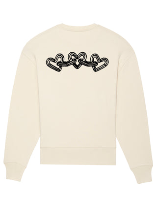 Sweatshirt Oversize Brodé "Chains"