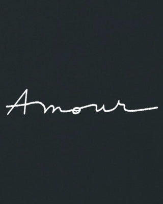 Sweatshirt Oversize Brodé "Amour"