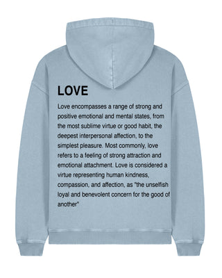 Hoodie Oversize "Love Definition"