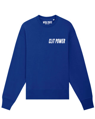 Sweatshirt Oversize Brodé "Clit Power"