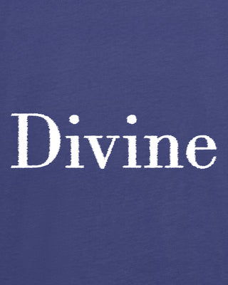 T-shirt Oversize Brodé “Divine"