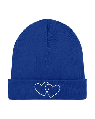 Beanie Classic Brodé "Double Heart"