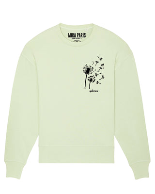 Sweatshirt Oversize Brodé "Ephemere"