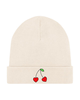 Beanie Classic Brodé "Cerises"