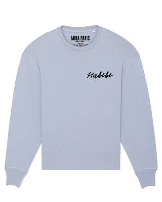 Sweatshirt Oversize Brodé "Habibi"