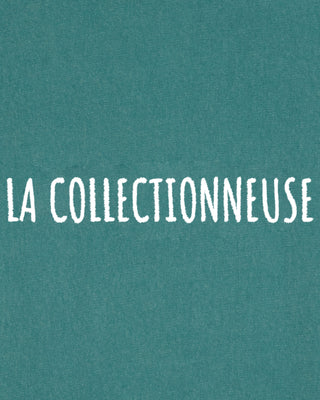 T-shirt Vintage Brodé "La Collectionneuse"