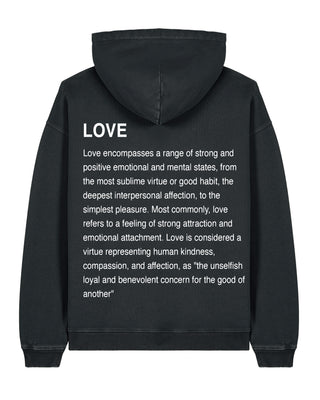 Hoodie Oversize "Love Definition"