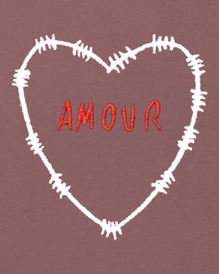 Sweatshirt Classic Brodé "Amour"