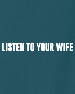 Jogging Classic Brodé "Listen To Your Wife"