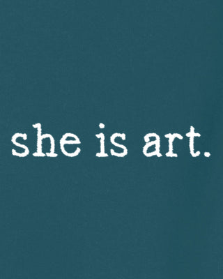 Jogging Classic Brodé "She Is Art"