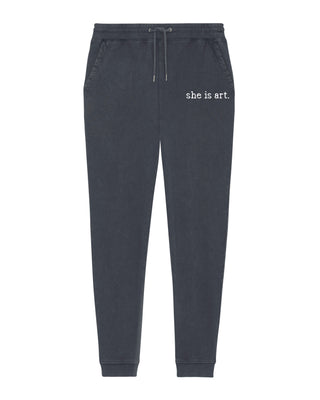 Jogging Brodé "She is Art"