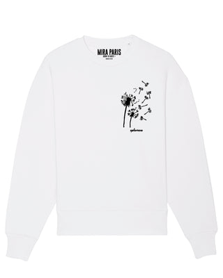 Sweatshirt Oversize Brodé "Ephemere"