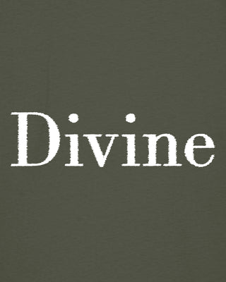 T-shirt Oversize Brodé “Divine"