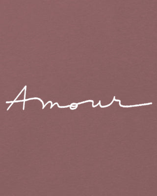 Sweatshirt Oversize Brodé "Amour"