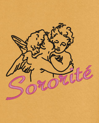 Jogging Vintage Brodé "Sororité"