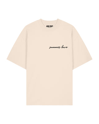 T-shirt Oversize Brodé "Summer Love"