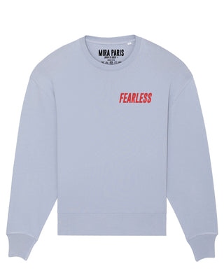 Sweatshirt Oversize Brodé "Fearless"