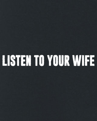 Jogging Classic Brodé "Listen To Your Wife"