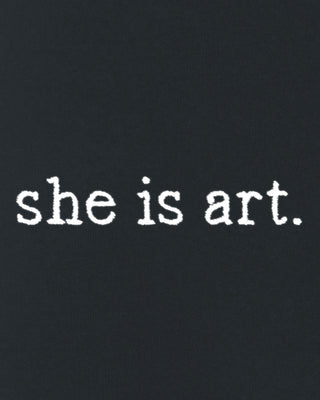 Jogging Classic Brodé "She Is Art"